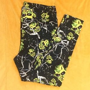 LuLaRoe Frankenstein TC2 leggings